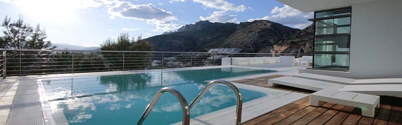 Alquiler de casas con piscina Altea