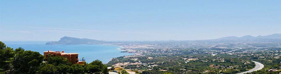 Alquiler de casas en la playa de Altea Hills