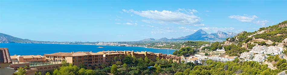 Luxury villas on the beach Altea Hills